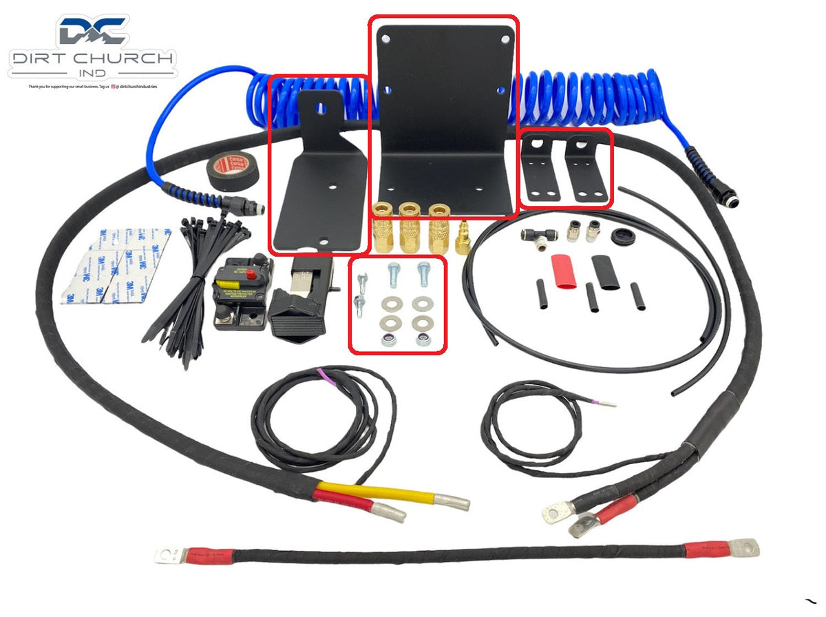 2021-2026 F-150 / Raptor, (BRUSHED) ARB Compressor & Bottle Jack