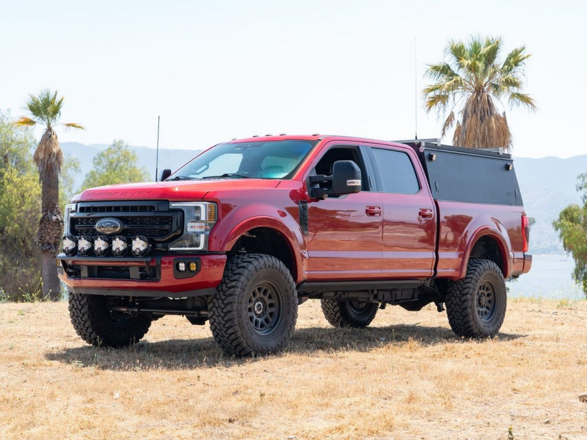2017-2026, Ford Super Duty (BRUSHED) Dual ARB Compressor Kit, Above Th ...