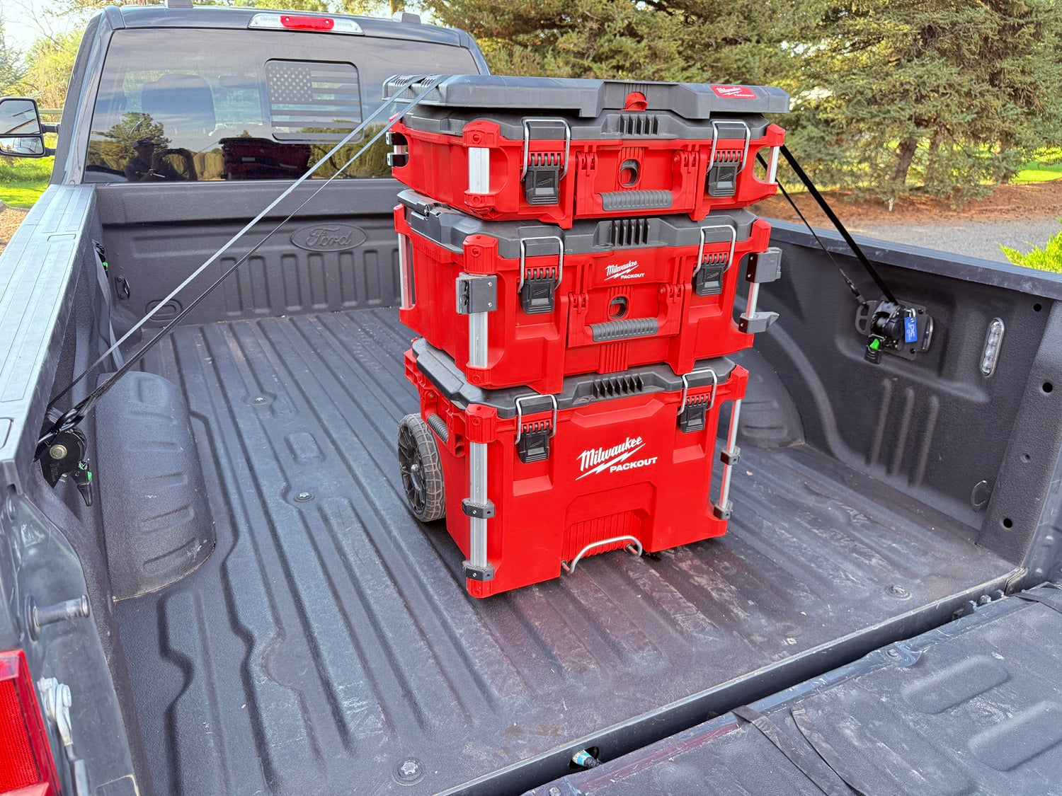 Slack Jaw, Truck Tie Down's