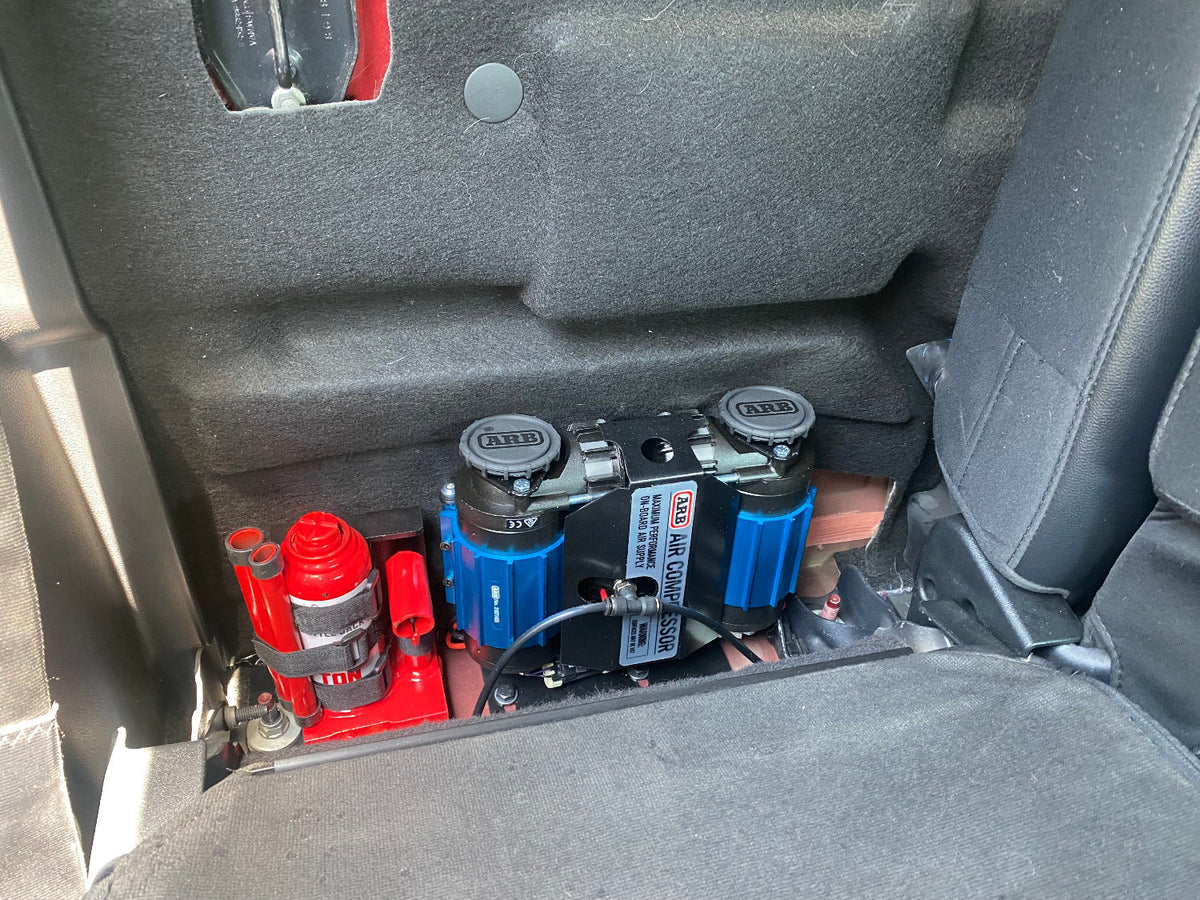 2021-2026 Ford F-150 / Raptor, (BRUSHED) Dual ARB Compressor Kit, (Beh ...