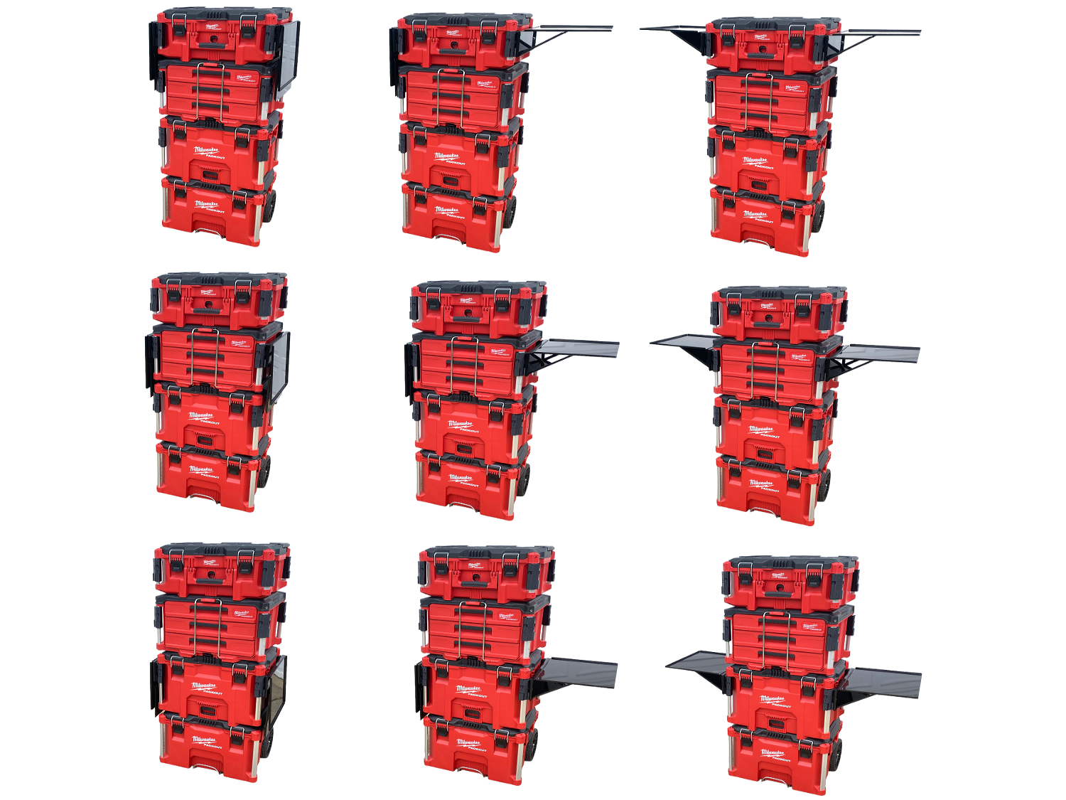 Ridged Tools ToughBuilt TB B1 B 70R StackTech Rolling Tool Box ...