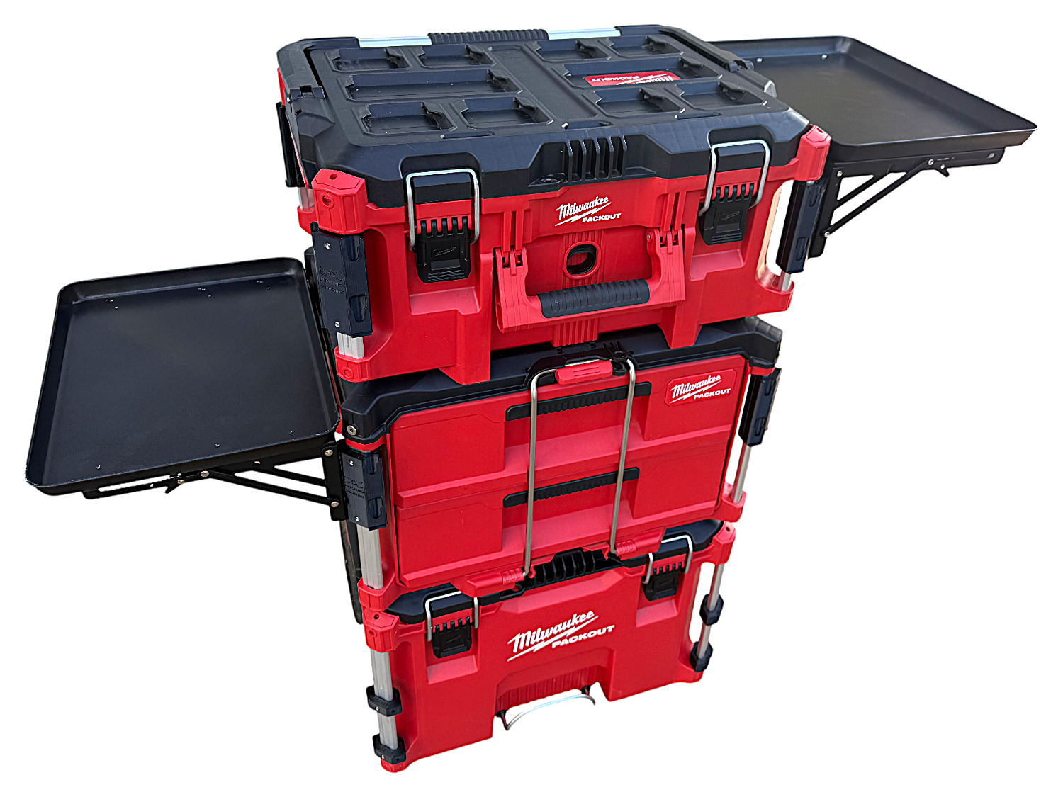 Milwaukee Packout, Quick Detaching/Folding Steel Table