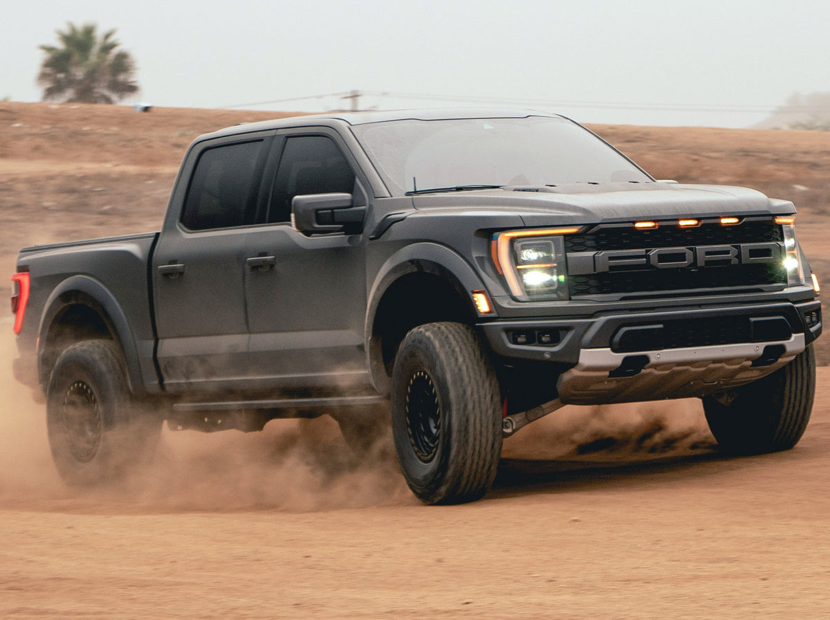 Ford Raptor F2 2021-2026 F-150 / Raptor, (BRUSHED) ARB Compressor & Bottle Jack Reloc ...